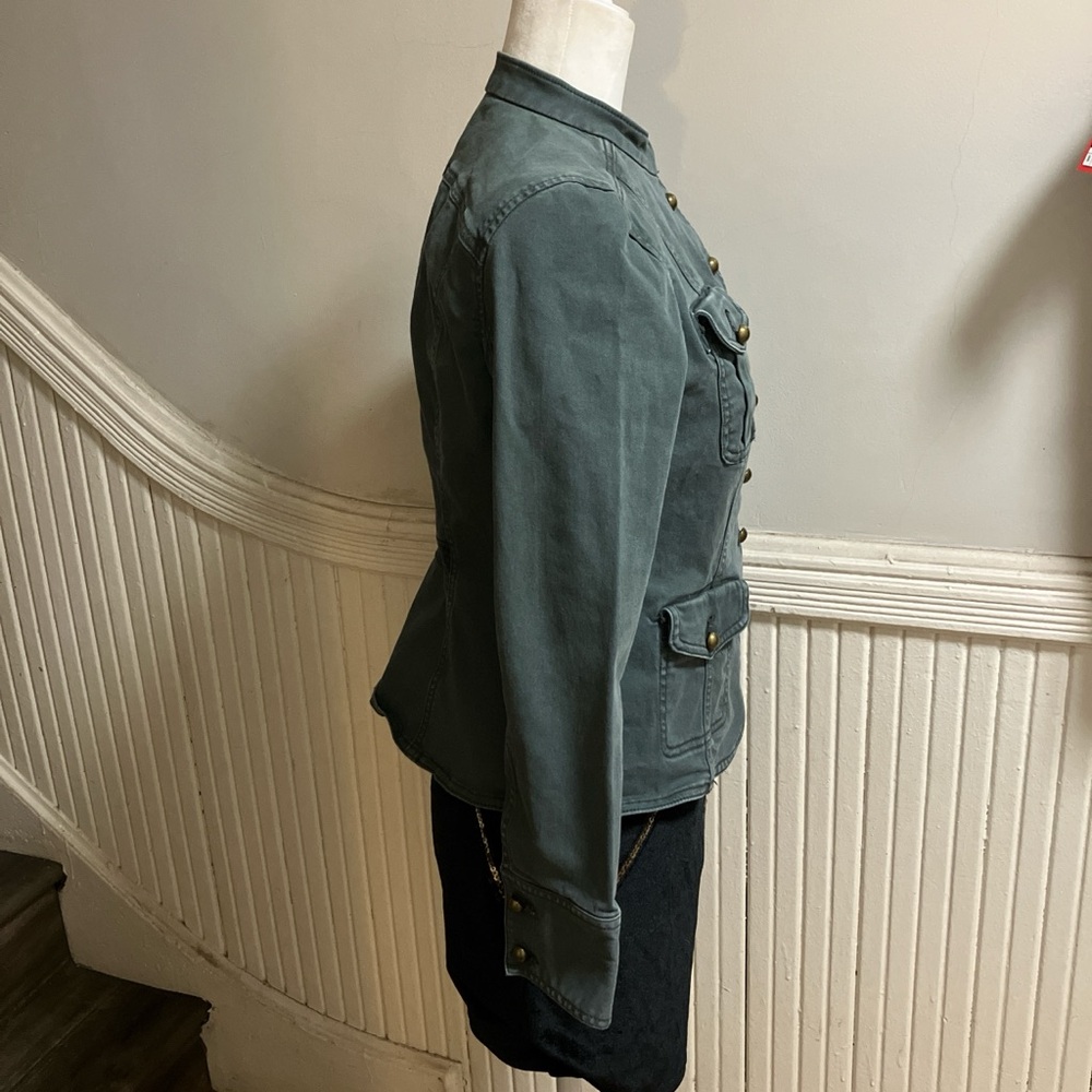Military Jacket with Gold Buttons - Picture 6 of 9
